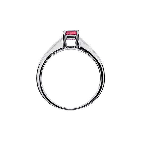 14ct gold ring red stone