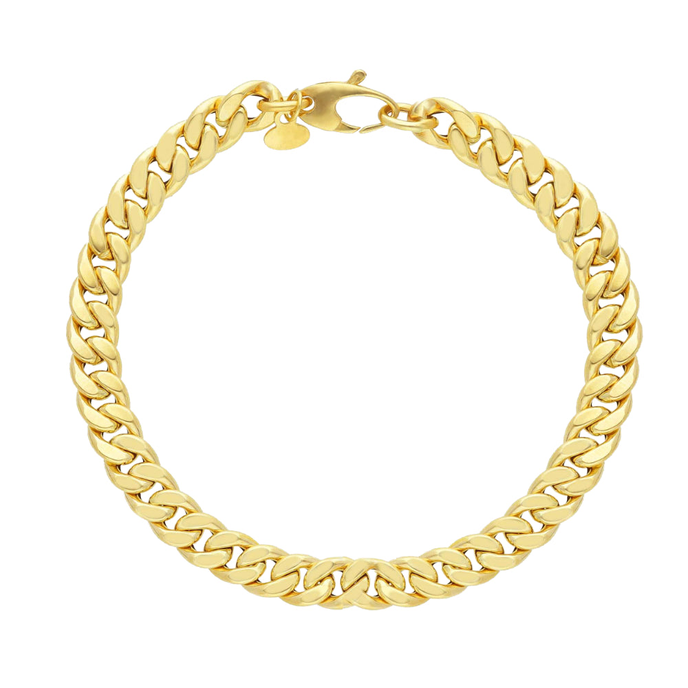 14ct gold bracelet 20 cm.