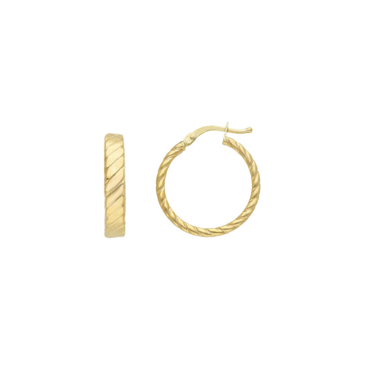 14ct gold Hoop earrings