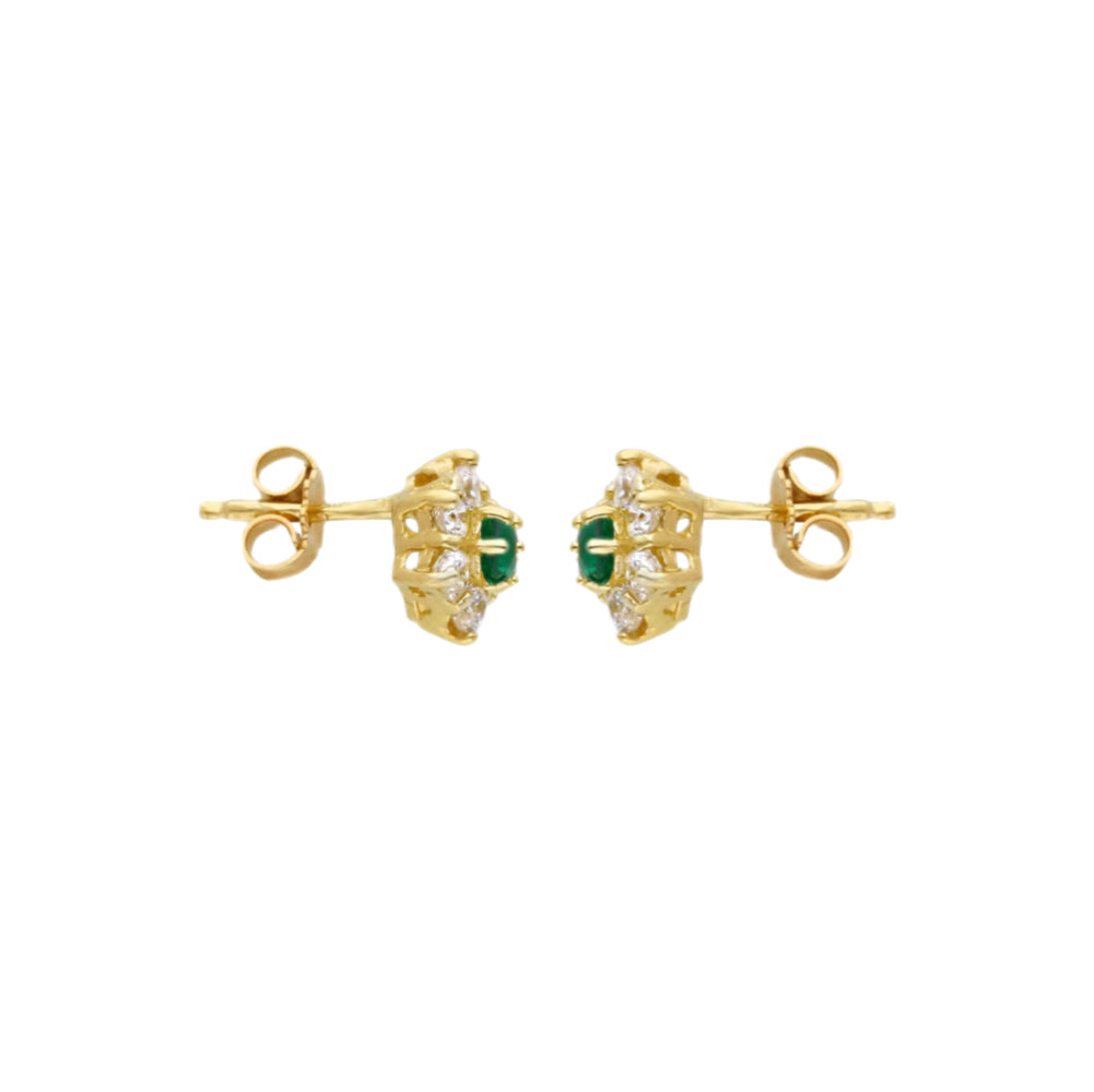 14ct gold stud earrings