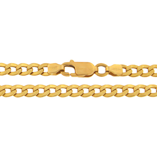 18ct gold Curb chain