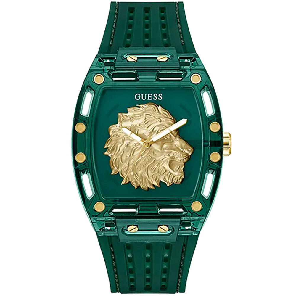 GUESS PHOENIX GENTS C/GREEN SIL