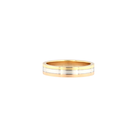 18ct gold Three gold ring