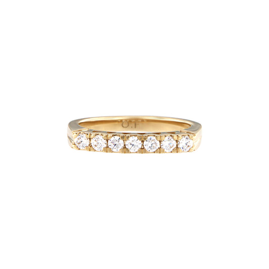18ct gold Memory box ring