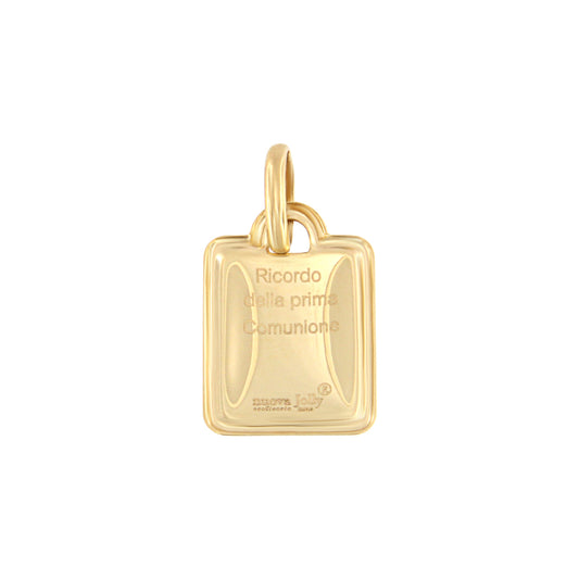 18ct gold Sacred cup pendant