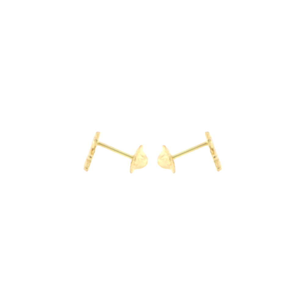 18ct gold Doll earrings