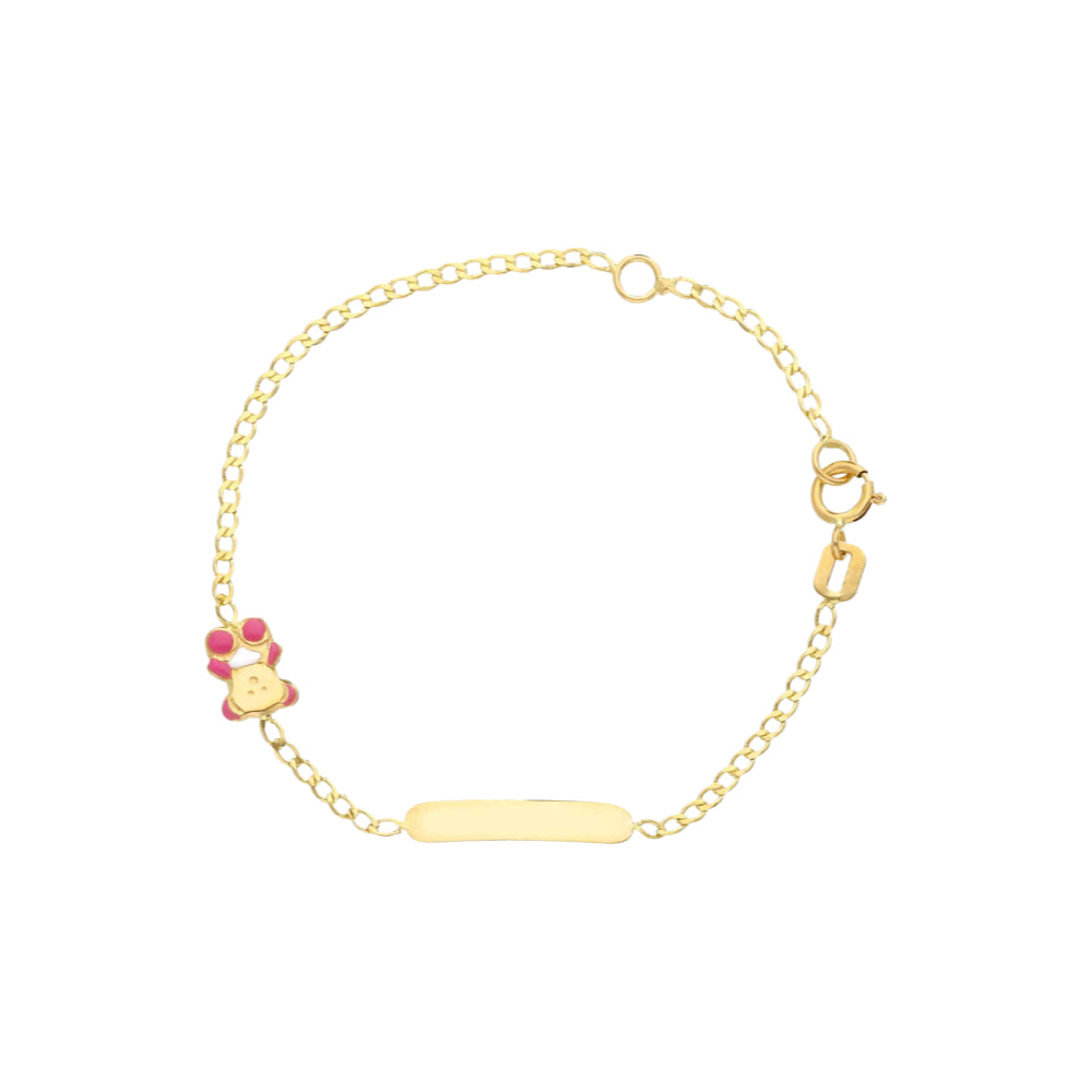 14ct gold Baby Bear Bracelet