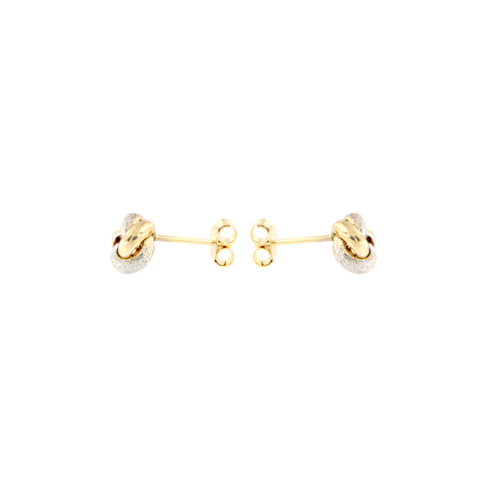 18ct gold Tricolor earrings