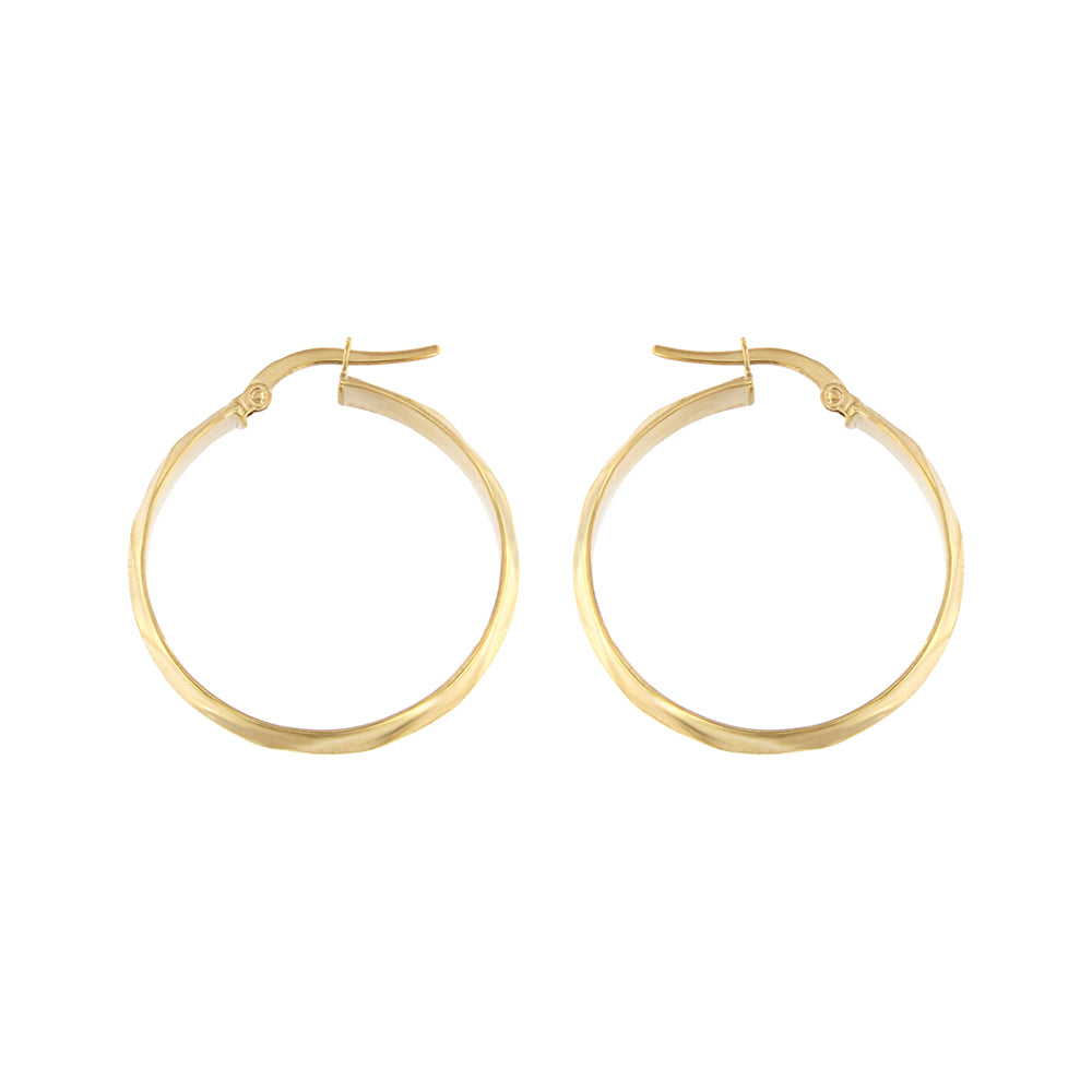 18ct gold Hoop earrings