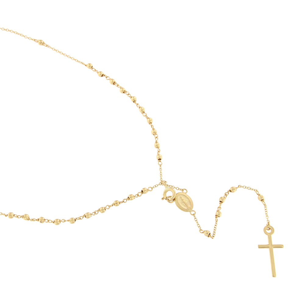 18ct gold Rosary necklace