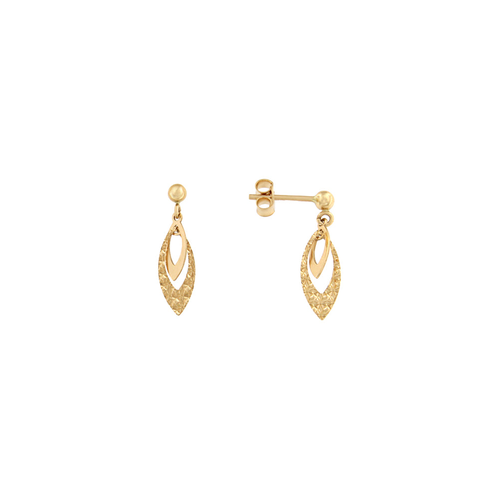 18ct gold Drop earrings