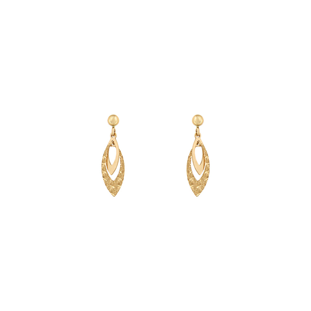 18ct gold Drop earrings