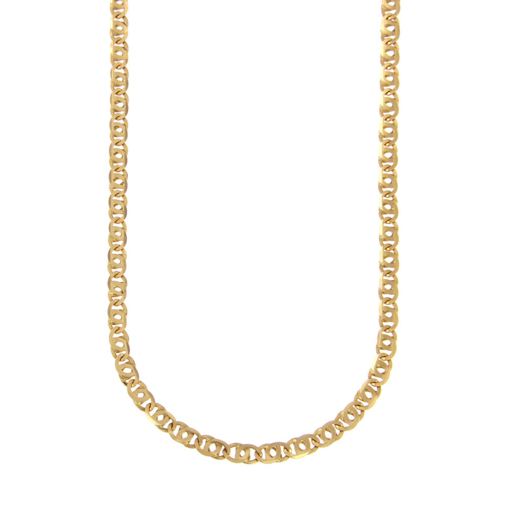 18ct gold Tiger eye chain