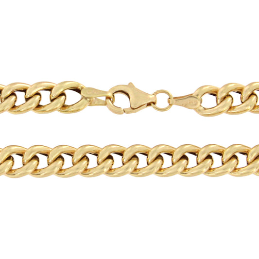 18ct gold Curb chain
