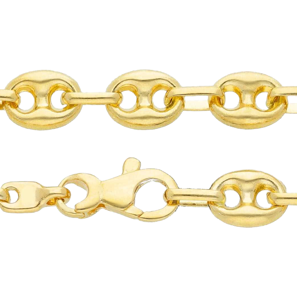 18ct gold Gucci chain