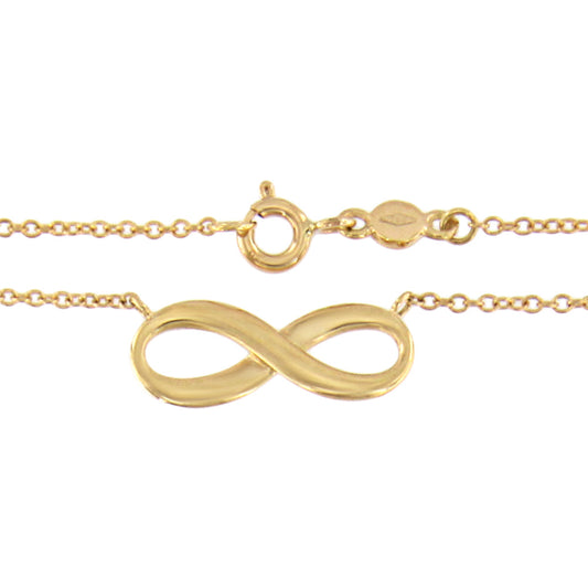18ct gold Infinite necklace