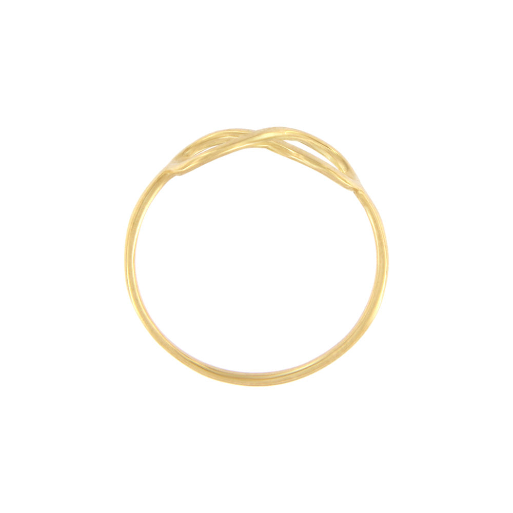 18ct gold Infinite ring