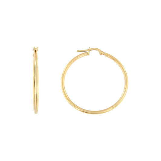 18ct gold Hoop earrings