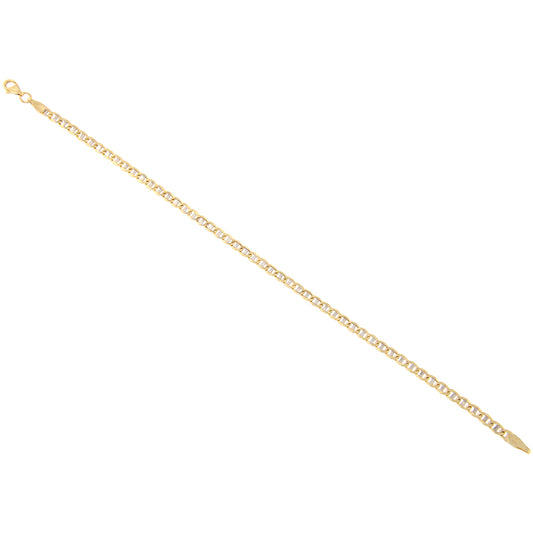 18ct gold Bicolor traversine bracelet