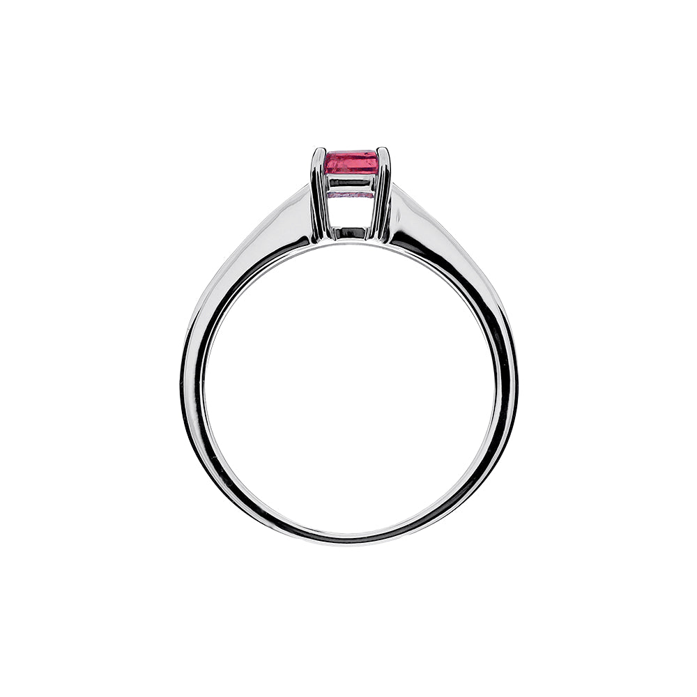 14ct gold ring red stone