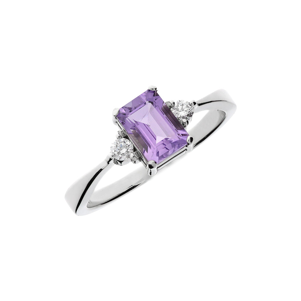 14ct gold ring Amethyst
