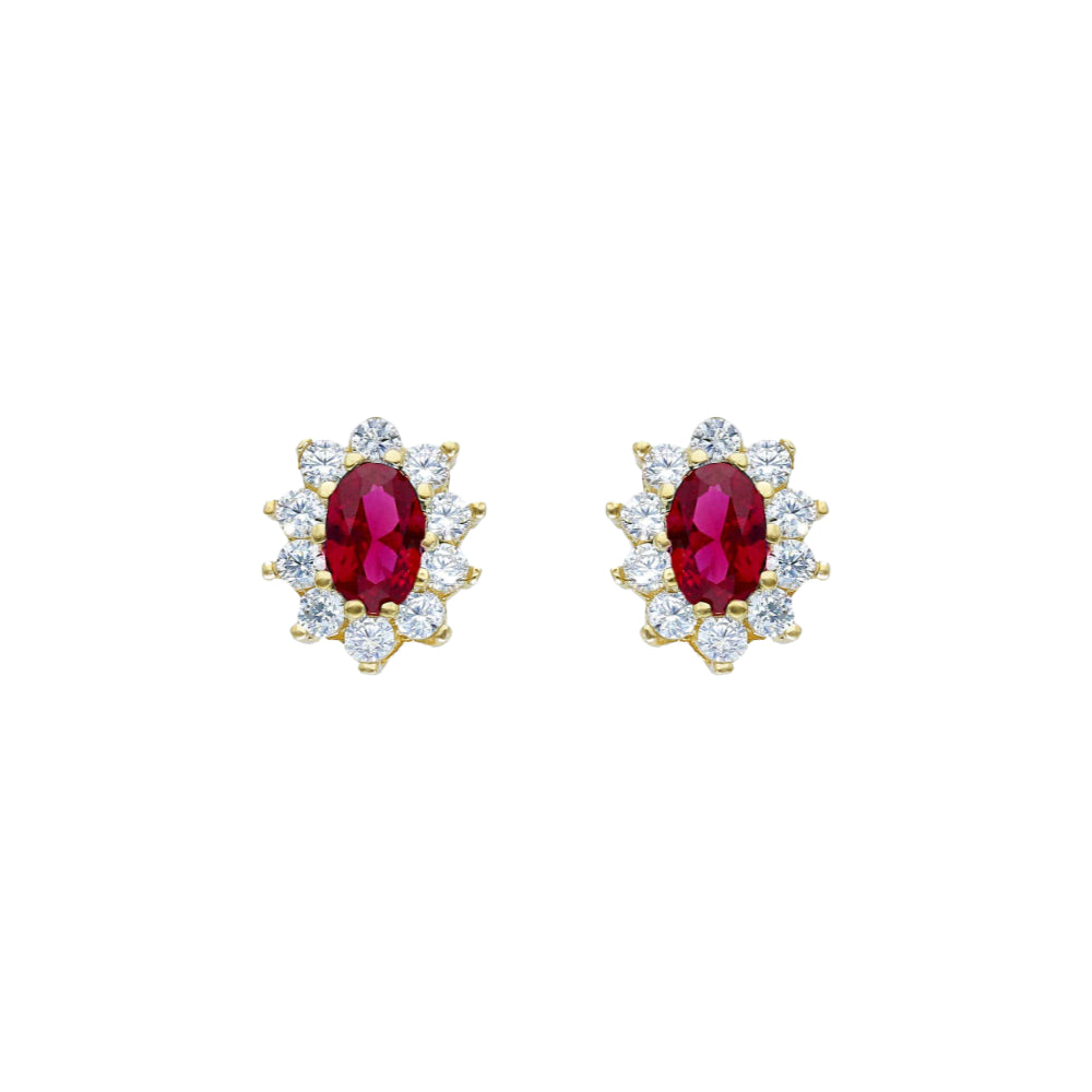 14ct gold Stud earrings