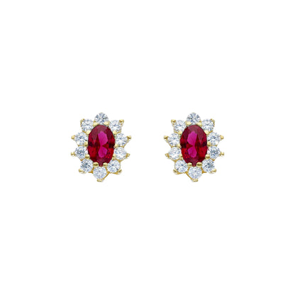 14ct gold Stud earrings