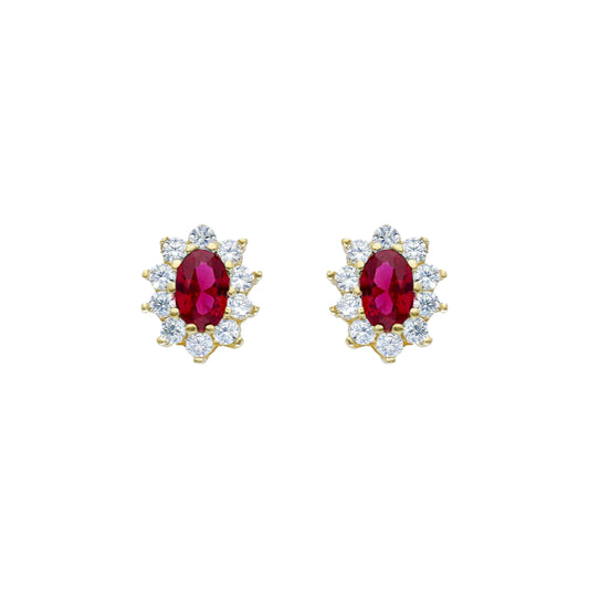 14ct gold Stud earrings