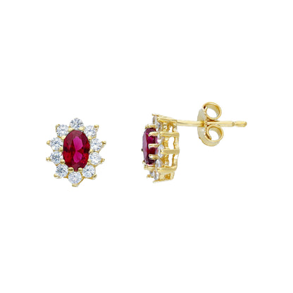 14ct gold Stud earrings