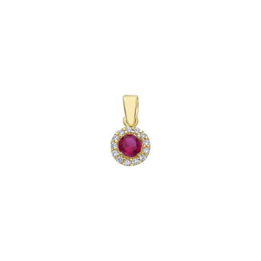 14ct gold pendant