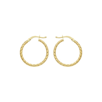 14ct gold Hoop earrings