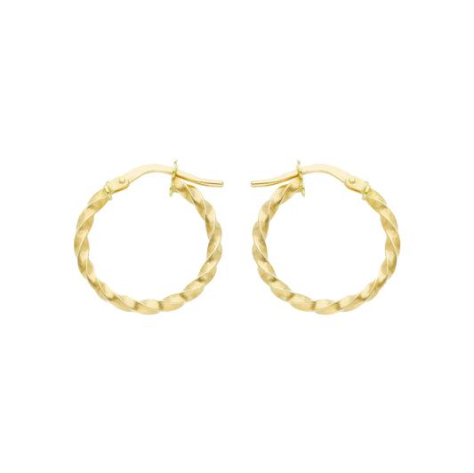 14ct gold Hoop earrings