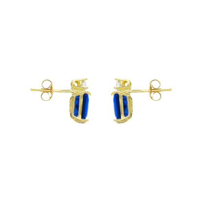 14ct gold stud earrings