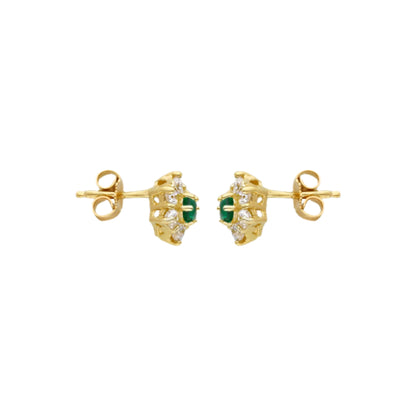 14ct gold stud earrings