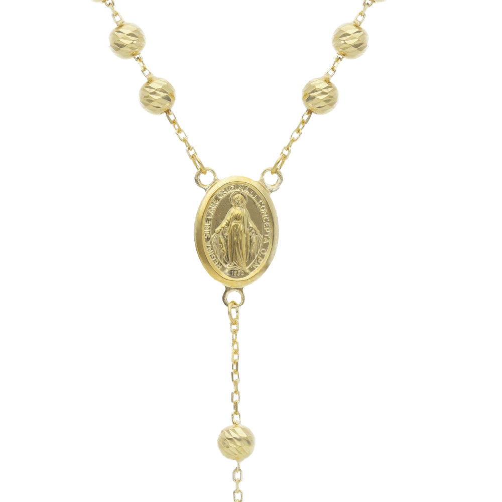14ct gold Rosary necklace