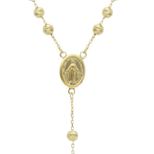 14ct gold Rosary necklace