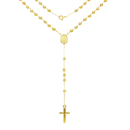 14ct gold Rosary necklace