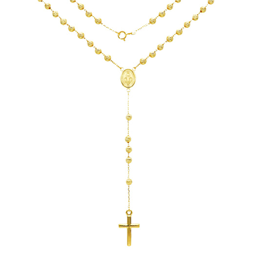 14ct gold Rosary necklace