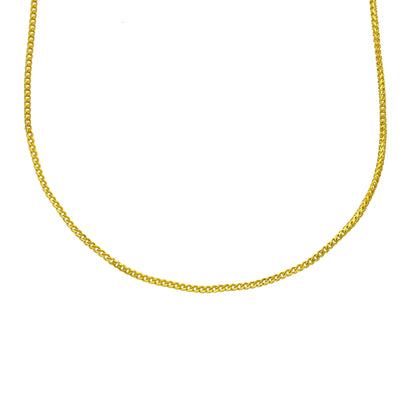 Cadena de oro de 14 quilates 9