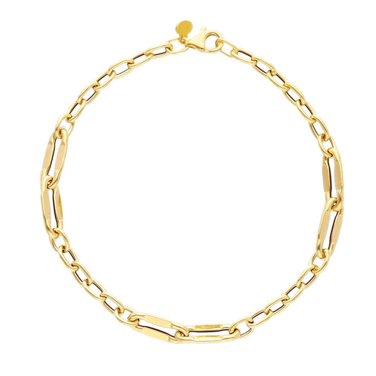 Pulsera de oro de 14 quilates