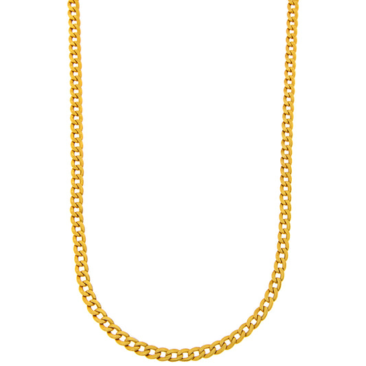 18ct gold Curb chain
