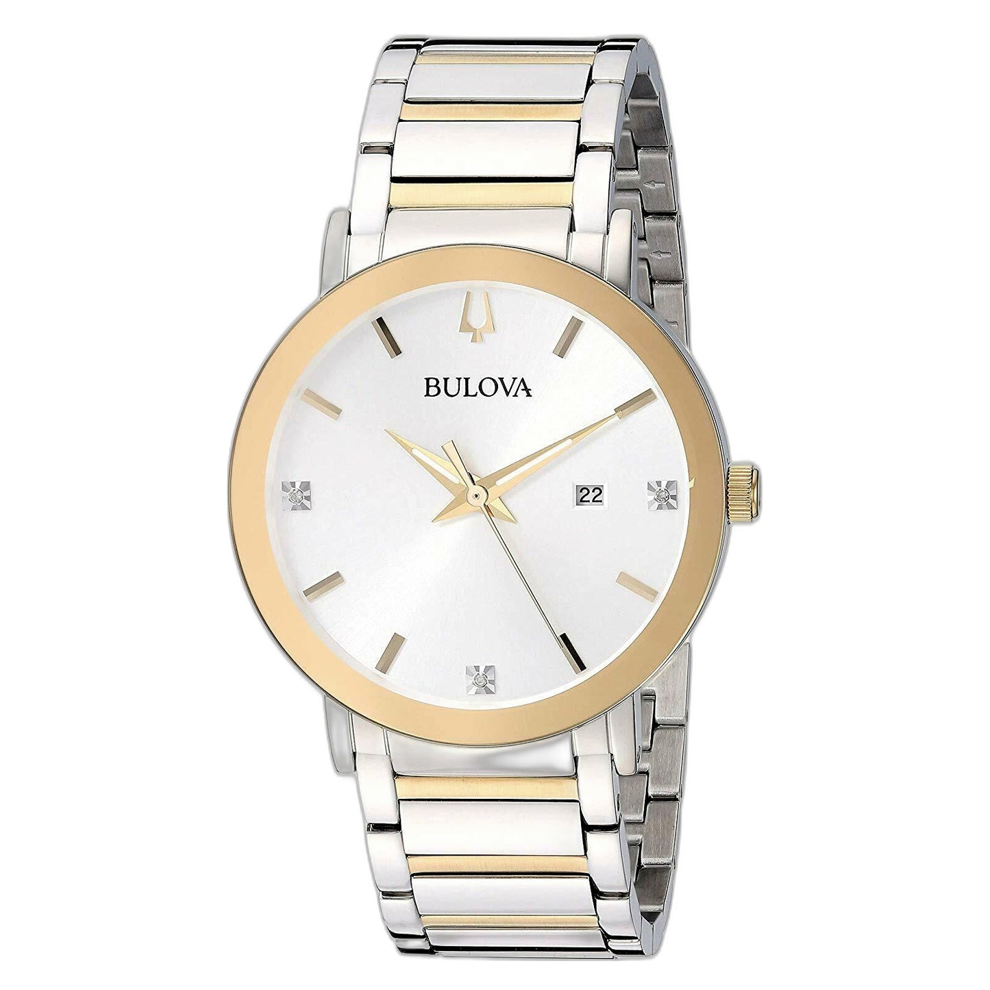 Gents Bulova Diamond Dial DC