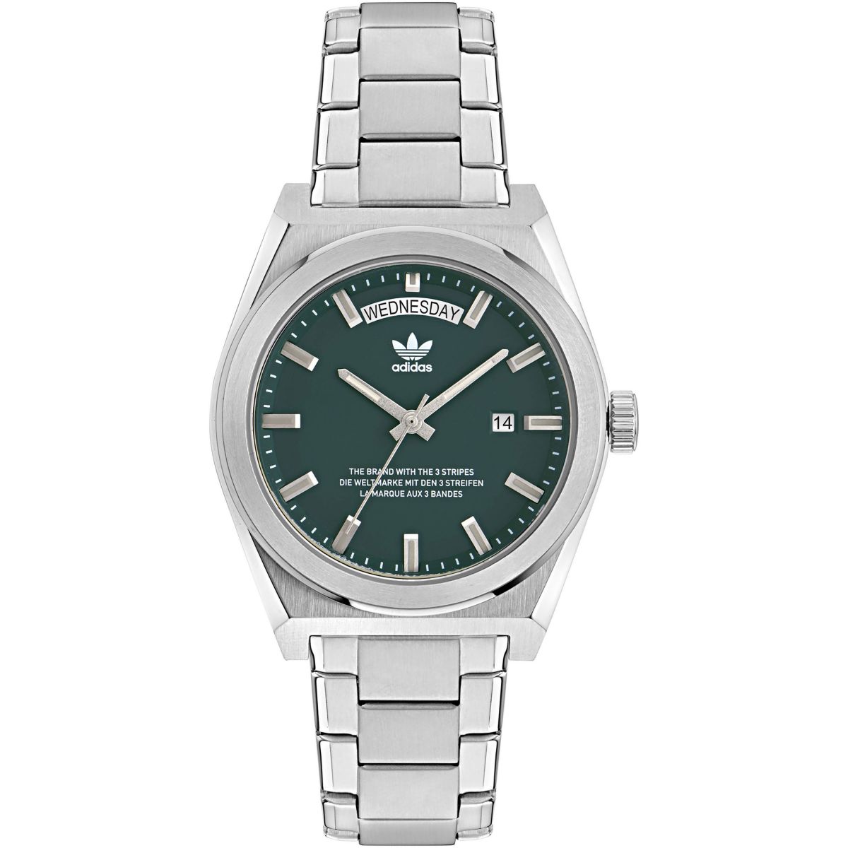 Adidas Case Green Dial SST Bracelet