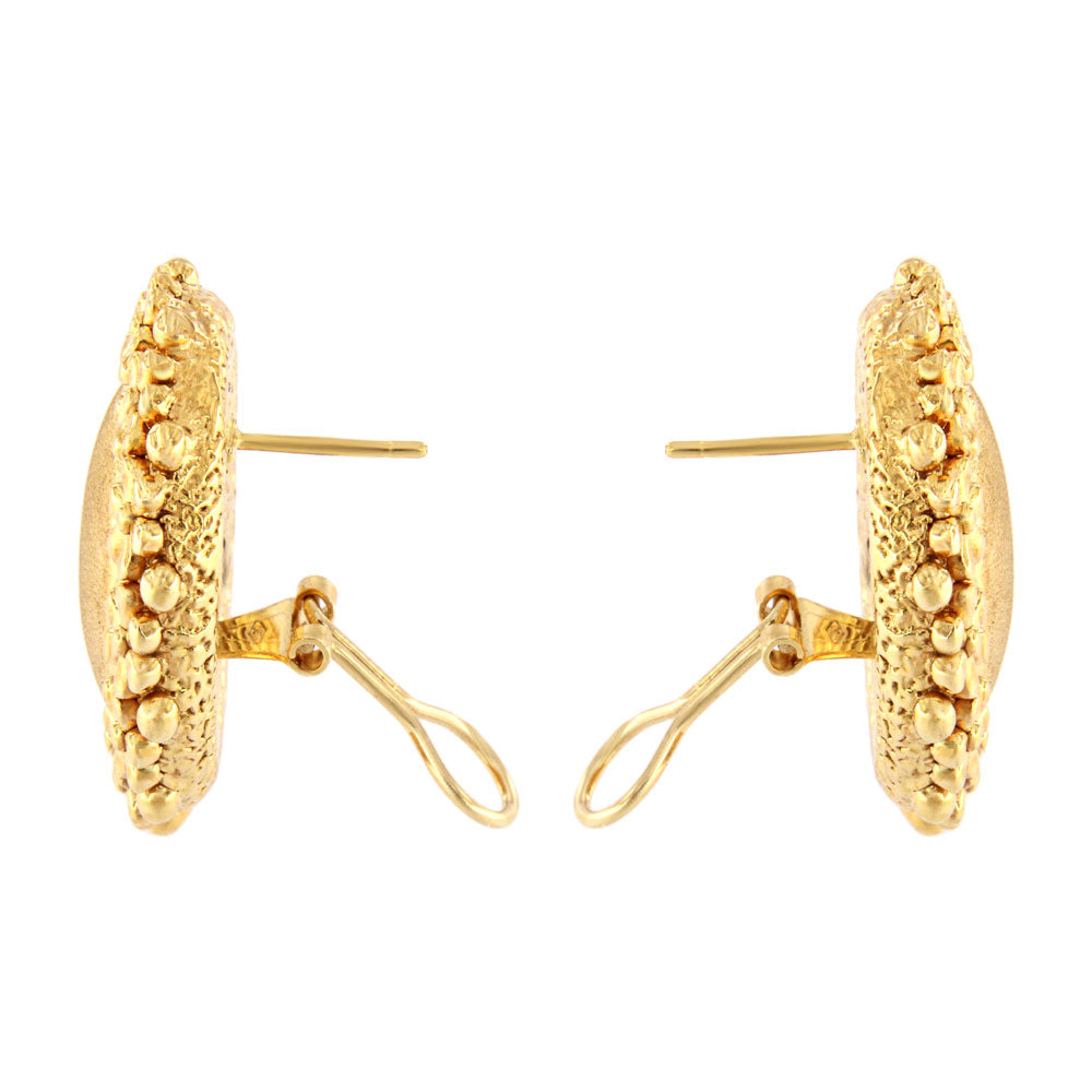 18ct gold Drop earrings