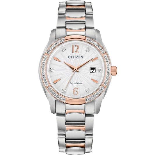 Citizen Ladies Eco-Drive Eco-Drive Cristal Case Bracelet