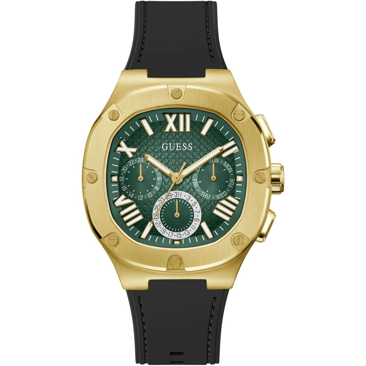 Guess Headline Gents gold tone watch