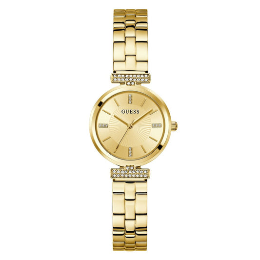 Guess Array Ladies yellow Gold Tone