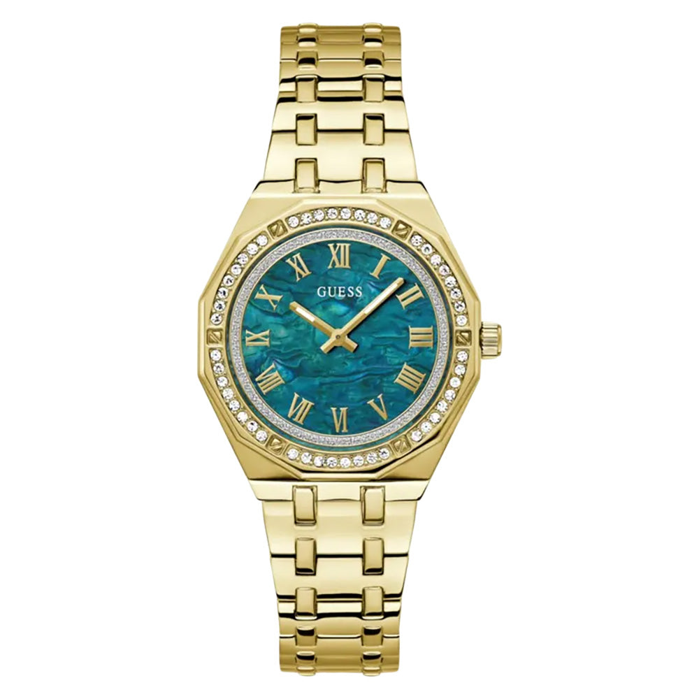 GUESS DESIRE LADIES C/GOLD TONE