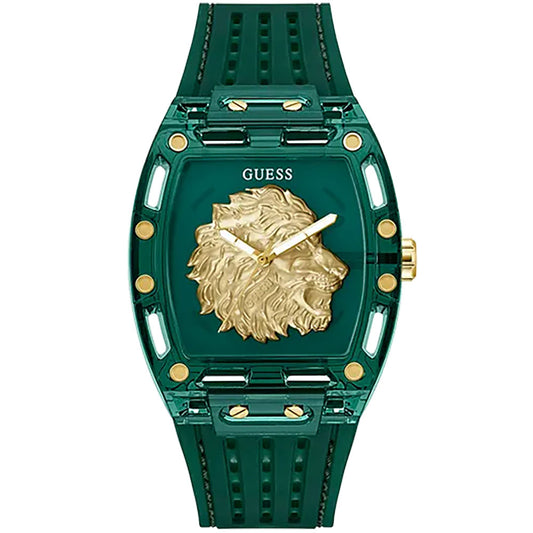 GUESS PHOENIX GENTS C/GREEN SIL