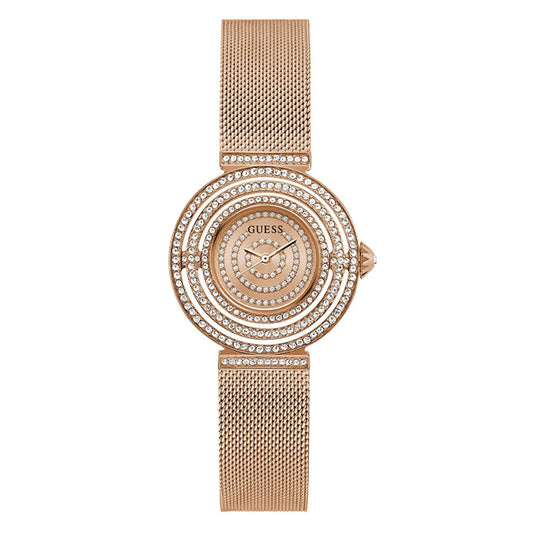 Guess Dream ladies rose gold watch